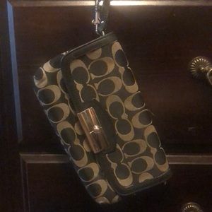 Coach clutch bag